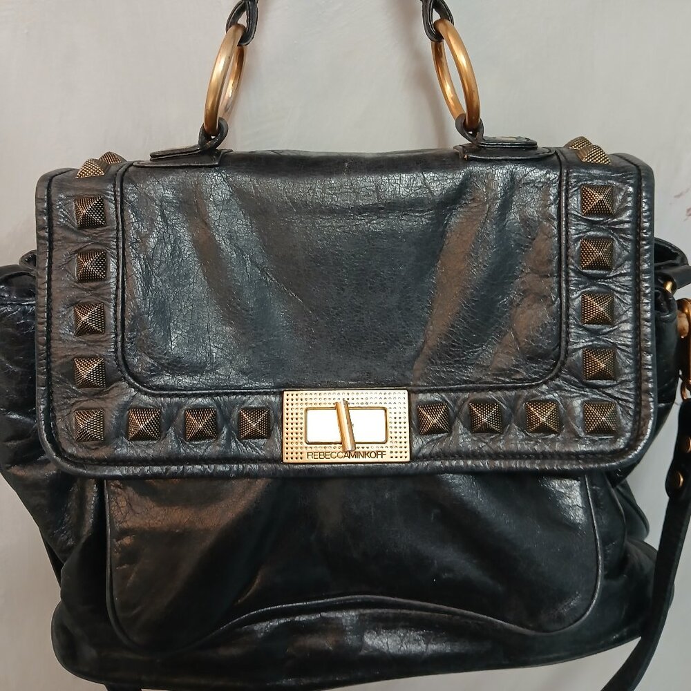 Rebecca Minkoff Leather Biker Satchel